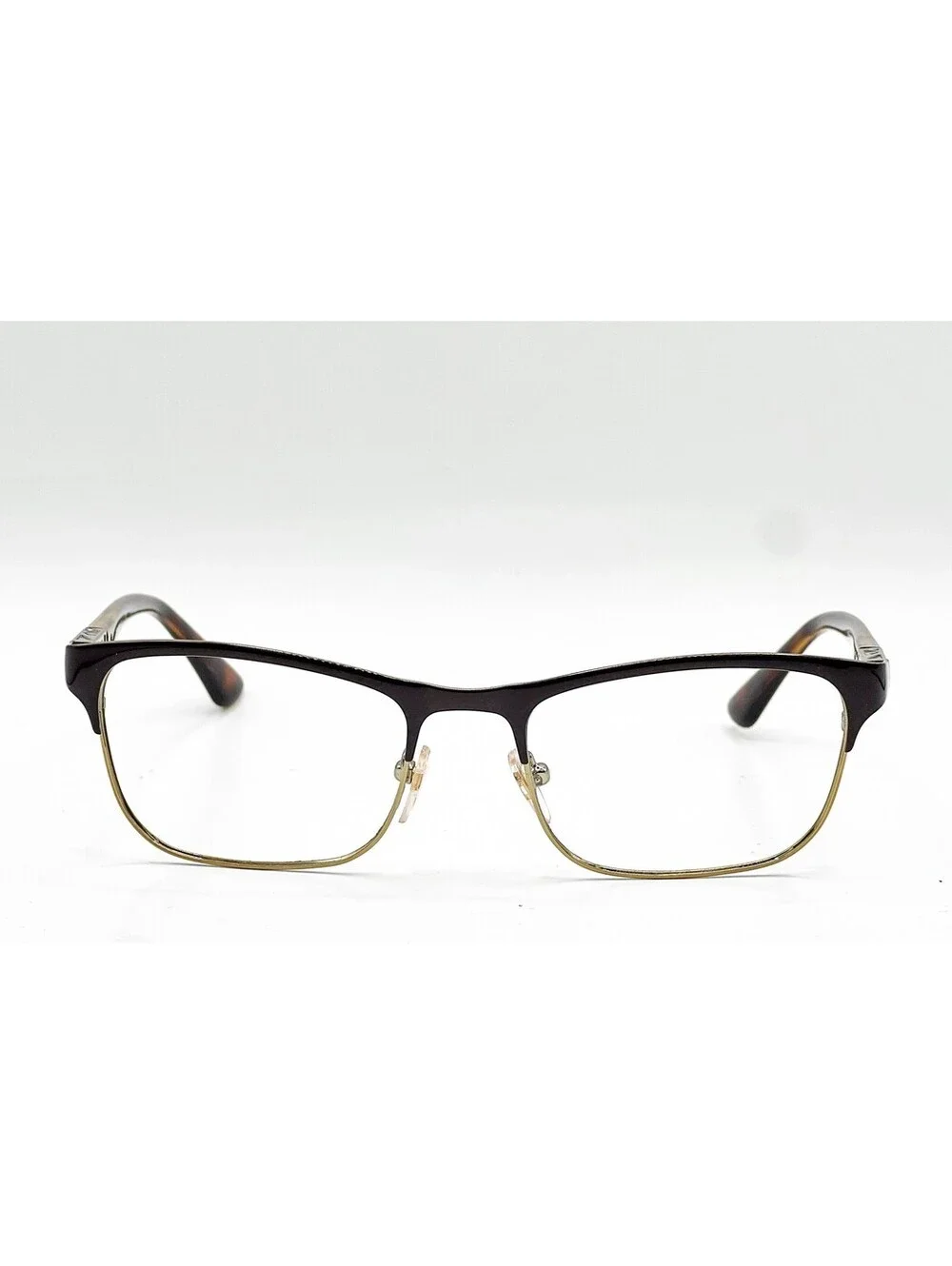 Vogue VO 3996 997 Brown Pale Gold Rectangle Authentic Eyeglass Frames 53-18